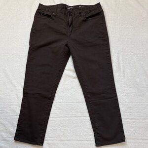 36X30 Banana Republic Dark Brown Athletic Fit
